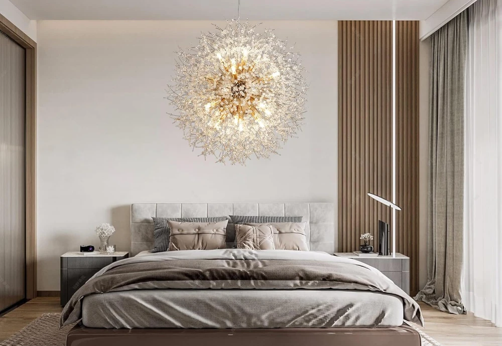 crystal ball chandelier lighting fixture